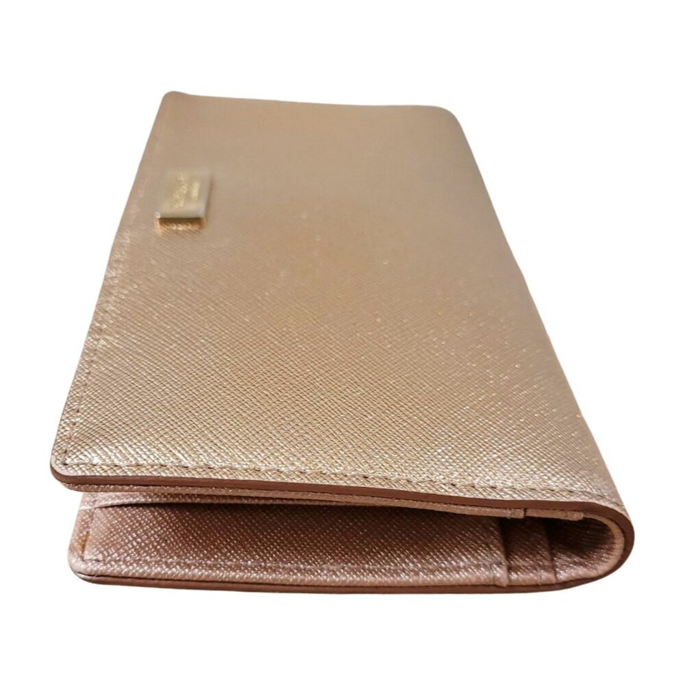 Kate Spade New York Slim Bifold Wallet Rose Gold - Picture 5 of 8